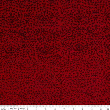 CLEARANCE Batiks Expressions Elementals BTHH537 Cherry - Riley Blake Designs - Hand-Dyed Tjap Print - Quilting Cotton Fabric