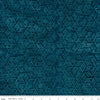SALE Fat Quarter End of Bolt - Batiks Expressions Elementals BTHH532 Mediterranean - Riley Blake - Hand-Dyed Tjap - Quilting Cotton Fabric