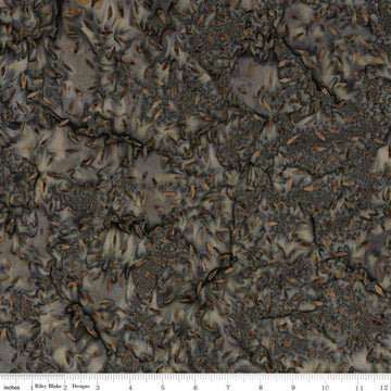CLEARANCE Batiks Expressions Elementals BTHH525 Saddle - Riley Blake Designs - Hand-Dyed Tjap Print - Quilting Cotton Fabric