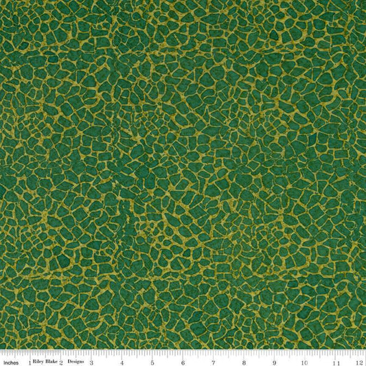 CLEARANCE Batiks Expressions Elementals BTHH522 Grass - Riley Blake Designs - Hand-Dyed Tjap Print - Quilting Cotton Fabric