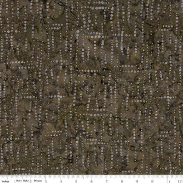 CLEARANCE Batiks Expressions Elementals BTHH514 Ash - Riley Blake Designs - Hand-Dyed Tjap Print - Quilting Cotton Fabric