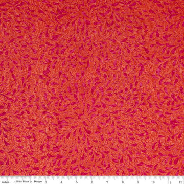 CLEARANCE Batiks Expressions Elementals BTHH505 Papaya - Riley Blake Designs - Hand-Dyed Tjap Print - Quilting Cotton Fabric