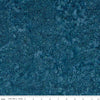SALE Batiks Expressions Elementals BTHH502 Teal Blue - Riley Blake Designs - Hand-Dyed Tjap Print - Quilting Cotton Fabric
