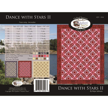 SUPER DEAL! Dance with Stars 2 Quilt Pattern - Quilter's Treasure Chest - Riley Blake Designs - INSTRUCTIONS Only - Piecing Intermediate