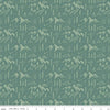 Albion Mountains C14592 Green - Riley Blake Designs - Mountain Tents Trees Trail Signs Moons Stars - Quilting Cotton Fabric