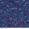 Batiks Expressions Hand-Dyes BTHH244 Dark Violet Blue Multi - Riley Blake Designs - Hand-Dyed Print - Quilting Cotton Fabric
