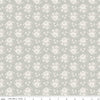 BloomBerry Petite Flowers C14602 Gray - Riley Blake Designs - Floral - Quilting Cotton Fabric