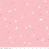 SALE BloomBerry Berry Sprouts C14603 Pink - Riley Blake Designs - Strawberries Pin Dots - Quilting Cotton Fabric