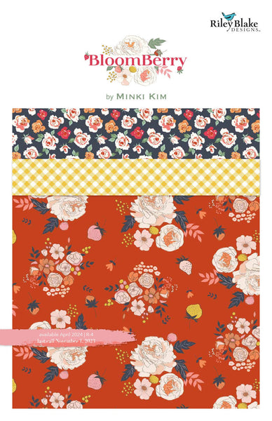 SALE BloomBerry Layer Cake 10" Stacker Bundle - Riley Blake Designs - 42 piece Precut Pre cut - Floral - Quilting Cotton Fabric