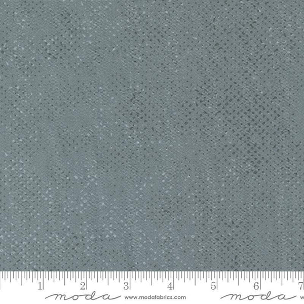 SALE Spotted 1660 Graphite - Moda Fabrics - Semi-Solid Gray Grey - Quilting Cotton Fabric