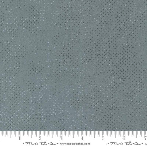 Spotted 1660 Graphite - Moda Fabrics - Semi-Solid Gray Grey - Quilting Cotton Fabric