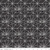 SALE Sophisticated Halloween Spiderweb C14622 Black - Riley Blake Designs - Spiderwebs - Quilting Cotton Fabric