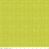 CLEARANCE 17" End of Bolt - Texture C610 Green - Riley Blake Designs - Sketched Tone-on-Tone Irregular Grid - Quilting Cotton Fabric
