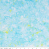 CLEARANCE Batiks Expressions Hand-Dyes BTHH226 Light Turquoise Green Multi - Riley Blake Designs - Hand-Dyed Print - Quilting Cotton Fabric