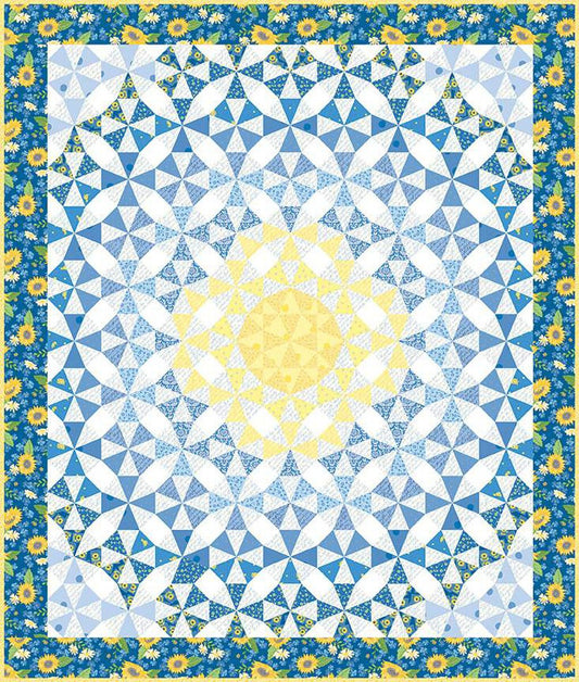 SALE Big Sky Quilt PATTERN P112 - Jillily Studio - Riley Blake - INSTRUCTIONS Only - Paper Foundation Piecing - Fat Quarter Friendly