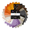 SALE Beggar's Night Layer Cake 10" Stacker Bundle - Riley Blake Designs - 42-Piece Precut  - Halloween - Quilting Cotton Fabric