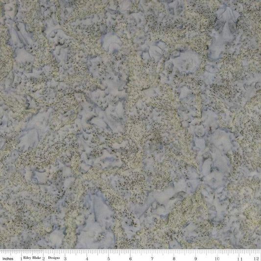 CLEARANCE Batiks Expressions Hand-Dyes BTHH200 Slate - Riley Blake Designs - Hand-Dyed Print - Quilting Cotton Fabric