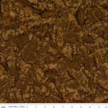 SALE Batiks Expressions Hand-Dyes BTHH191 Bark - Riley Blake Designs - Hand-Dyed Print - Quilting Cotton Fabric