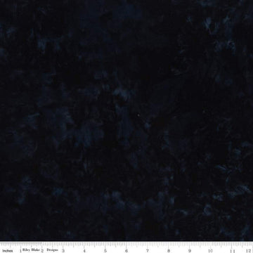 DEAL Batiks Expressions Hand-Dyes BTHH182 Deep Blue 1 - Riley Blake Designs - Hand-Dyed Print - Quilting Cotton Fabric
