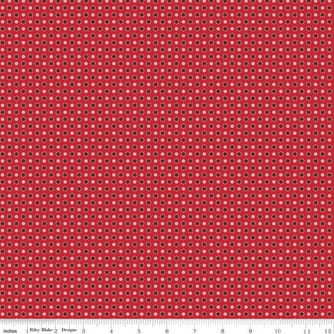 SALE Autumn Dots C14657 Schoolhouse by Riley Blake Designs - Lori Holt - Dot Dotted - Quilting Cotton Fabric
