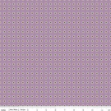 SALE Autumn Sunflowers C14666 Taffy - Riley Blake Designs - Lori Holt - Floral Flowers Circles - Quilting Cotton Fabric