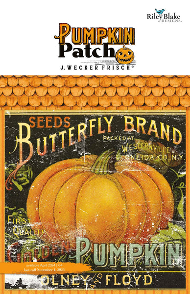 SALE Pumpkin Patch Layer Cake 10" Stacker Bundle - Riley Blake Designs - 42 piece Precut Pre cut - Halloween - Quilting Cotton Fabric