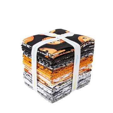 SALE Pumpkin Patch Fat Quarter Bundle - 29-Piece - Riley Blake -  Precut - Halloween - J. Wecker Frisch - Quilting Cotton Fabric