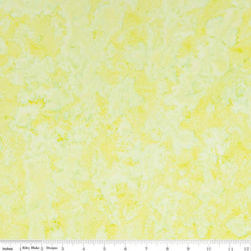 SALE Batiks Expressions Hand-Dyes BTHH150 Pale Lime - Riley Blake Designs - Hand-Dyed Print - Quilting Cotton Fabric
