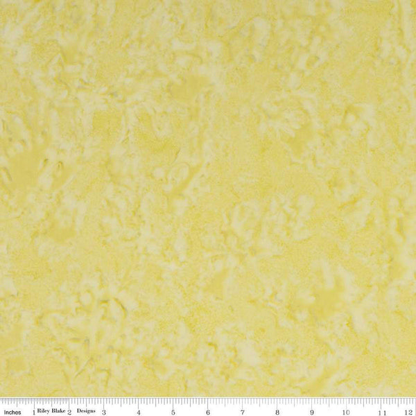 SALE Batiks Expressions Hand-Dyes BTHH148 Pale Green - Riley Blake Designs - Hand-Dyed Print - Quilting Cotton Fabric