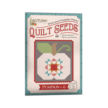 SALE Autumn Quilt Seeds PATTERN ST-35015 No. 6 - Lori Holt - Riley Blake - Instructions Only - Paper Pattern Included - Piecing Pumpkin
