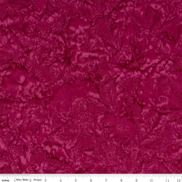 SALE Batiks Expressions Hand-Dyes BTHH122 Soft Wine - Riley Blake Designs - Hand-Dyed Print - Quilting Cotton