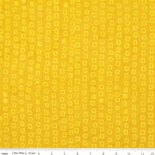 SALE Batiks Expressions That Summer Feelin' BTHH1210 Sunray - Riley Blake Designs - Hand-Dyed Tjaps Print - Quilting Cotton