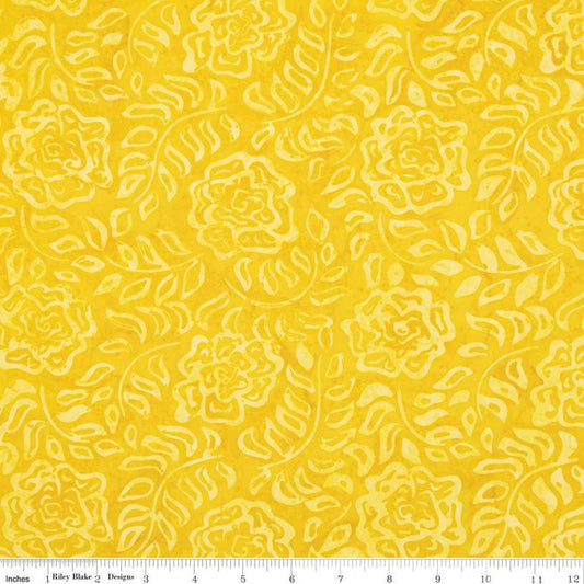 DEAL Batiks Expressions That Summer Feelin' BTHH1209 Tuscany - Riley Blake Designs - Hand-Dyed Tjaps Print - Quilting Cotton