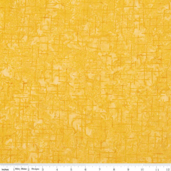 Batiks Expressions That Summer Feelin' BTHH1204 Orange Smoothie - Riley Blake Designs - Hand-Dyed Tjaps Print - Quilting Cotton