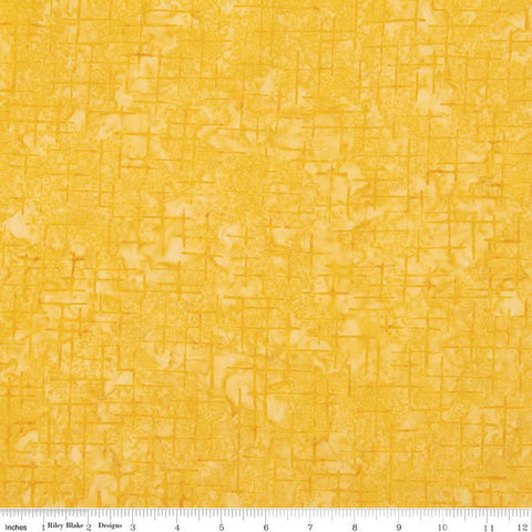 Batiks Expressions That Summer Feelin' BTHH1204 Orange Smoothie - Riley Blake Designs - Hand-Dyed Tjaps Print - Quilting Cotton
