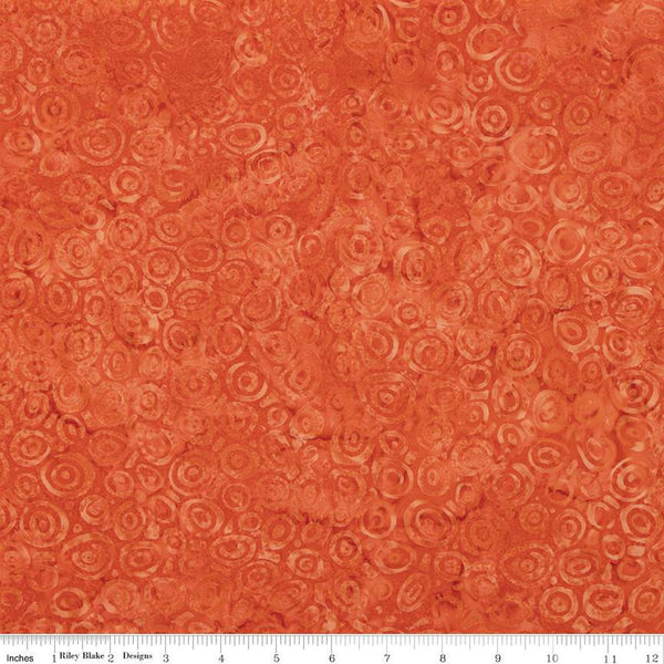 Batiks Expressions That Summer Feelin' BTHH1202 Passion - Riley Blake Designs - Hand-Dyed Tjaps Print - Quilting Cotton