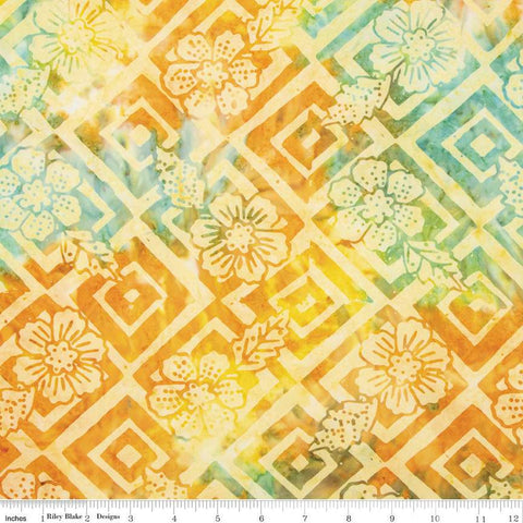 Batiks Expressions That Summer Feelin' BTAP1206 Beach Towel - Riley Blake Designs - Hand-Dyed Tjap Print - Quilting Cotton Fabric