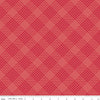 Merry Little Christmas Plaid C14844 Red - Riley Blake Designs - Diagonal - Quilting Cotton Fabric