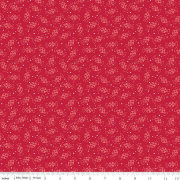 Merry Little Christmas Peppermint C14846 Red - Riley Blake Designs - Candy Peppermints - Quilting Cotton Fabric