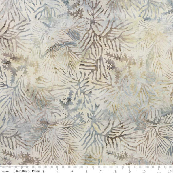 SALE Batiks Expressions Breathe BTAP814 Dove - Riley Blake Designs - Hand-Dyed Print - Quilting Cotton