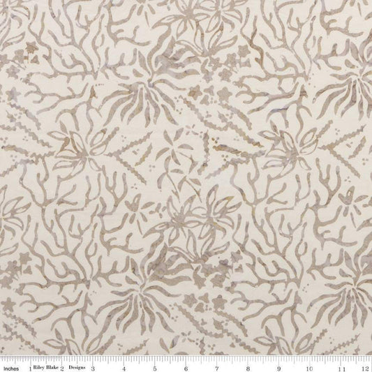 DEAL Batiks Expressions Breathe BTAP803 Vanilla Bean - Riley Blake Designs - Hand-Dyed Print - Quilting Cotton