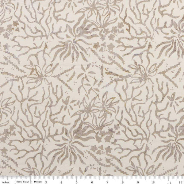 SALE Batiks Expressions Breathe BTAP803 Vanilla Bean - Riley Blake Designs - Hand-Dyed Print - Quilting Cotton