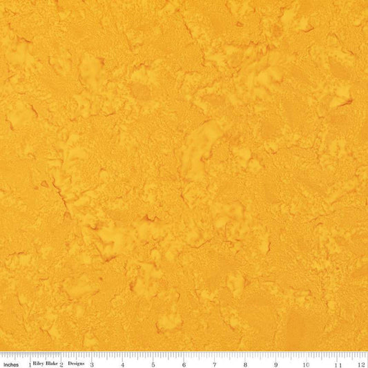 SALE Batiks Expressions Hand-Dyes BTAP267 Curry - Riley Blake Designs - Hand-Dyed Print - Quilting Cotton