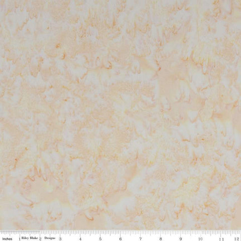 3-Yard Cut - DEAL Batiks Expressions WIDEBACK BTWB126 Pale Peach - 3-Yard Bundle - Riley Blake - 108"  - Quilting Cotton Fabric