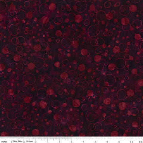 SALE Batiks Expressions Elementals BTHH566 Jam - Riley Blake Designs - Hand-Dyed Tjap Print - Quilting Cotton Fabric