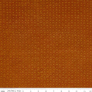 Fat Quarter End of Bolt - CLEARANCE Batiks Expressions Elementals BTHH545 Guava - Riley Blake - Hand-Dyed Tjap Print - Quilting Cotton