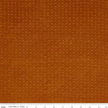27" End of Bolt - CLEARANCE Batiks Expressions Elementals BTHH545 Guava - Riley Blake Designs - Hand-Dyed Tjap Print - Quilting Cotton