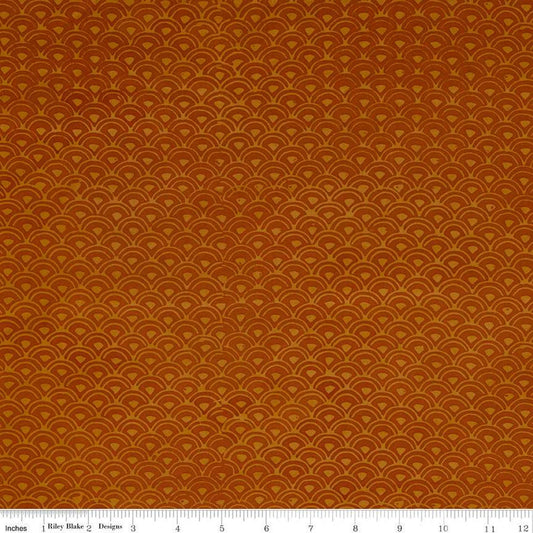 27" End of Bolt - CLEARANCE Batiks Expressions Elementals BTHH545 Guava - Riley Blake Designs - Hand-Dyed Tjap Print - Quilting Cotton