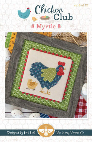 SALE Myrtle Chicken Club #8 Cross Stitch Pattern P051-ISE - Riley Blake Designs - INSTRUCTIONS Only - It's Sew Emma - Counted Cross Stitch