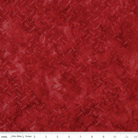 SALE Batiks Expressions Berry Lemonade BTHH1309 Code Red - Riley Blake Designs - Hand-Dyed Tjaps Print - Quilting Cotton